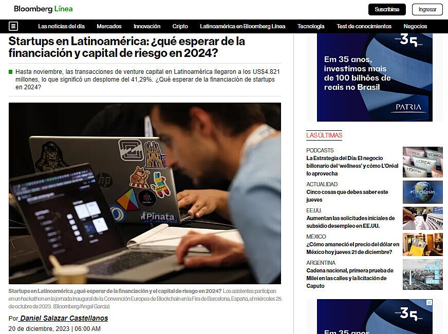 Startups en Latinoamrica: qu esperar de la financiacin y capital de riesgo en 2024?